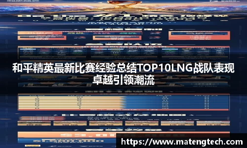 和平精英最新比赛经验总结TOP10LNG战队表现卓越引领潮流