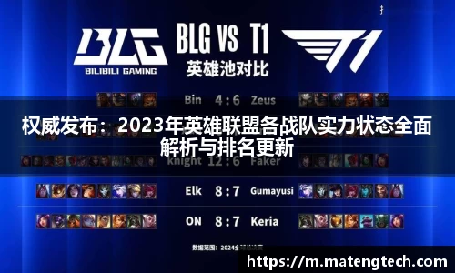 权威发布：2023年英雄联盟各战队实力状态全面解析与排名更新