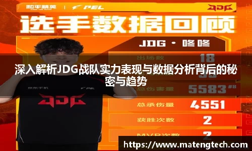 深入解析JDG战队实力表现与数据分析背后的秘密与趋势